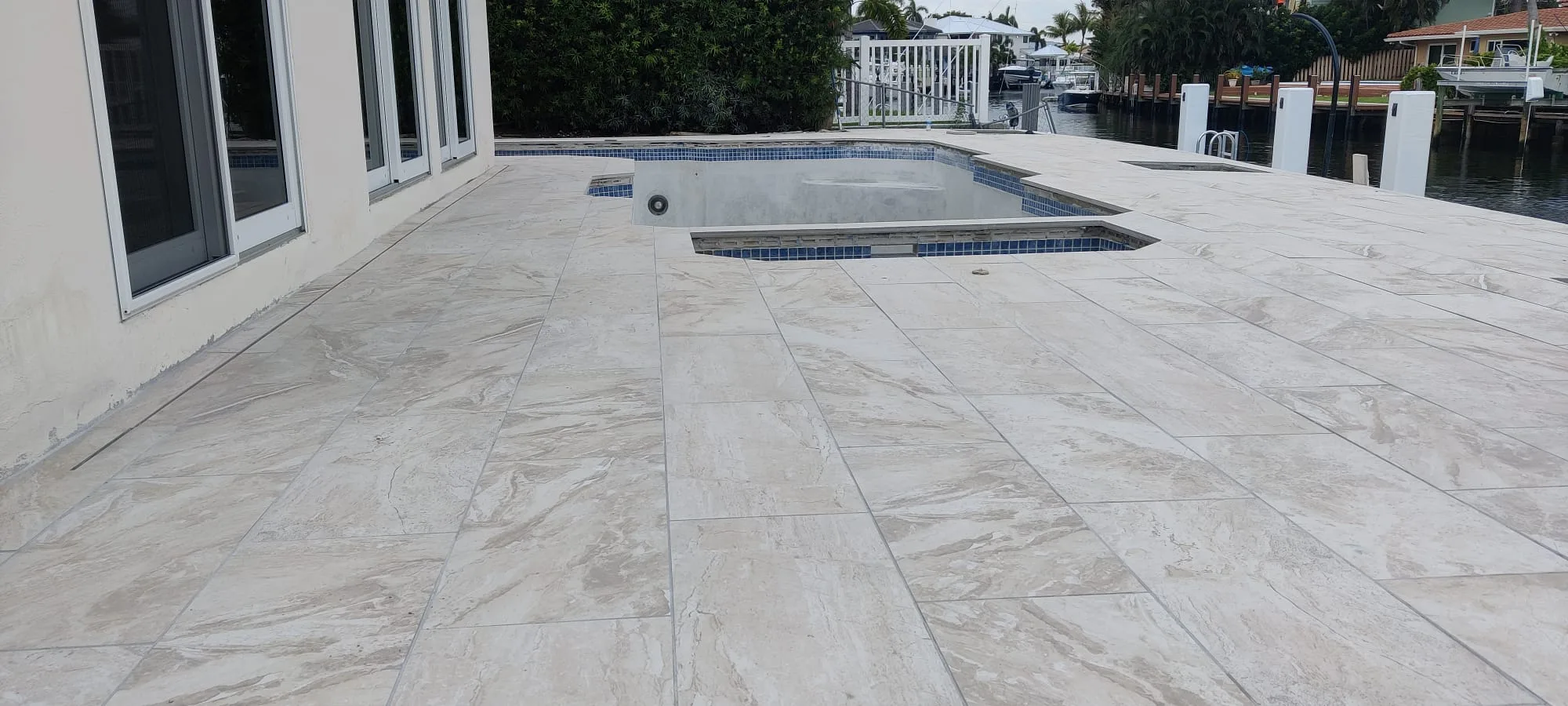 Pool Deck Paver Installation — South Florida
