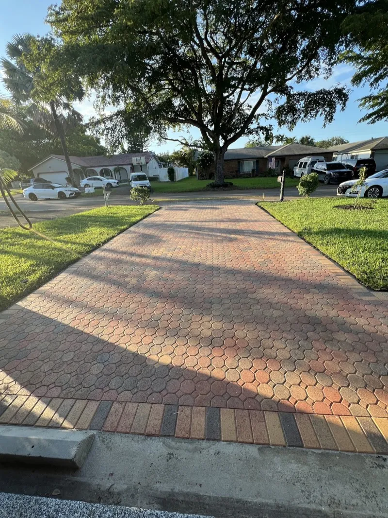 Paver Sealing by Craft Pavers — customer photo 1 from Davin Siewrattan's Google review