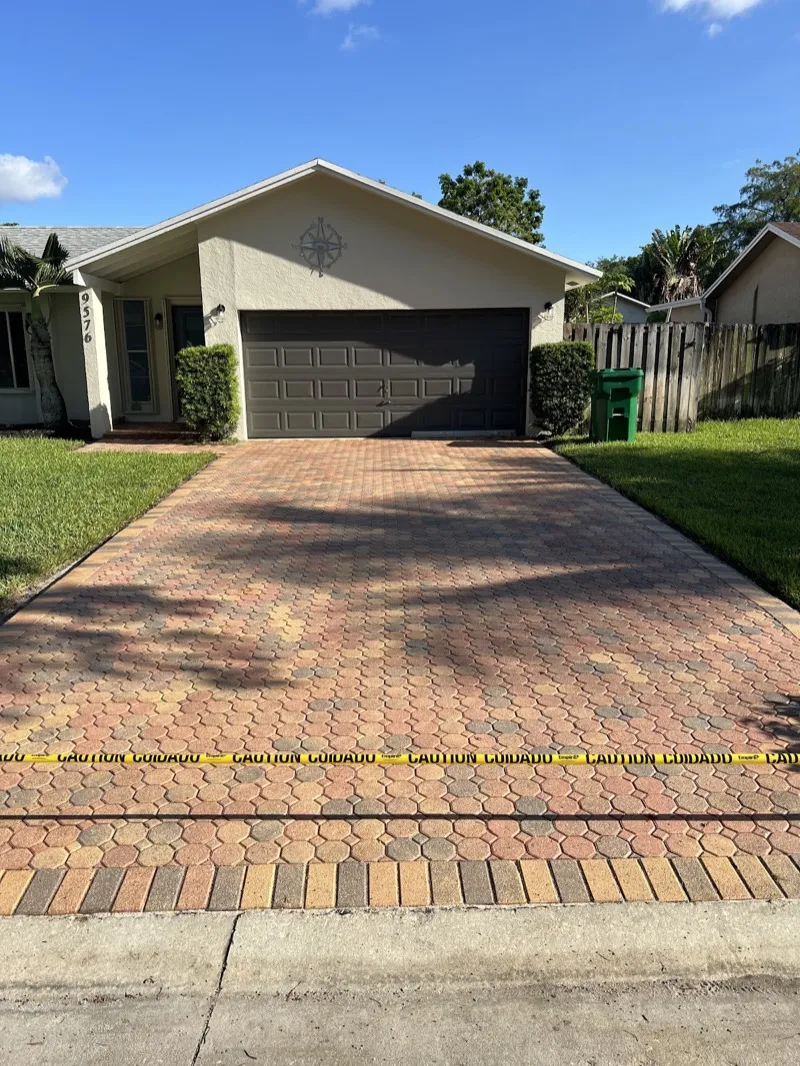 Paver Sealing by Craft Pavers — customer photo 3 from Davin Siewrattan's Google review